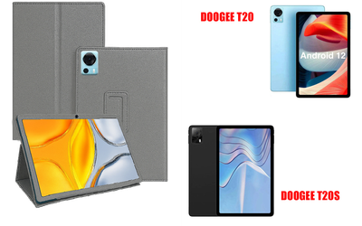 Чехол-подставка CRAYTON для DOOGEE T20, T20S – стиль, защита и ручная сборка, цвет Серый тм