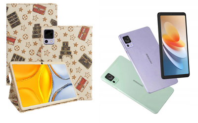 Чехол-подставка CRAYTON для DOOGEE T20 Mini, T20 Mini Pro – стиль, защита и ручная сборка, цвет Л белый