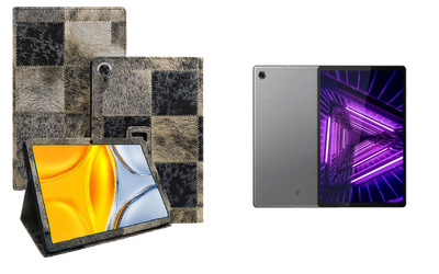 Чехол-подставка CRAYTON для Lenovo Tab M10 FHD Plus (2nd Gen) – стиль, защита и ручная сборка, цвет Мех