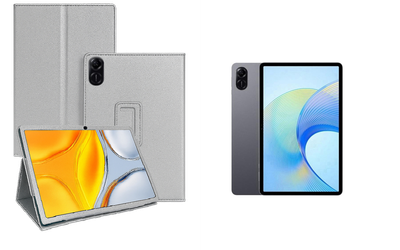 Чохол-підставка CRAYTON для Honor Pad X9 – стиль, захист і ручна збірка, колір Срібло