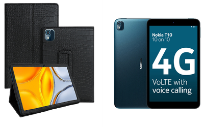 Чохол-підставка CRAYTON для Nokia Tab T10 – стиль, захист і ручна збірка, колір Крокодил