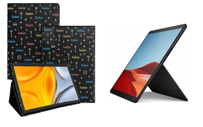 Чехол-подставка CRAYTON для Microsoft Surface Pro X – стиль, защита и ручная сборка, цвет Фэшн черный