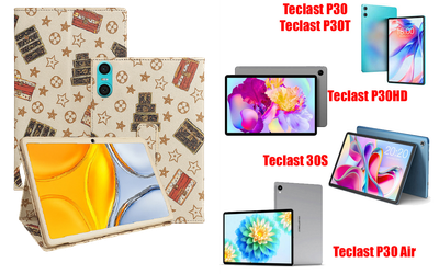 Чехол-подставка CRAYTON для Teclast P30, P30HD, P30S, P30T, P30 Air – стиль, защита и ручная сборка, цвет Л белый