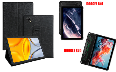 Чехол-подставка CRAYTON для DOOGEE R10, DOOGEE R20 – стиль, защита и ручная сборка, цвет Крокодил