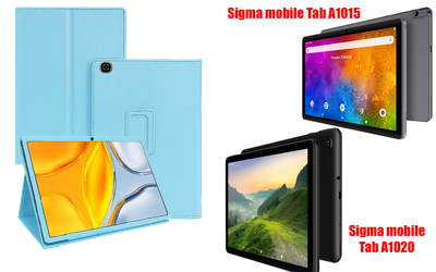 Чохол-підставка CRAYTON для Sigma mobile Tab A1015, TAB A1020 – стиль, захист і ручна збірка, колір Блакитний