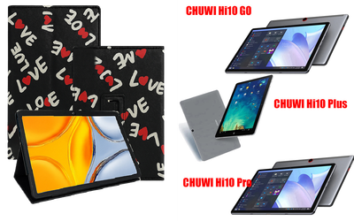 Чехол-подставка CRAYTON для CHUWI Hi10 GO, Hi10 Plus, Hi10 Pro – стиль, защита и ручная сборка, цвет Лав