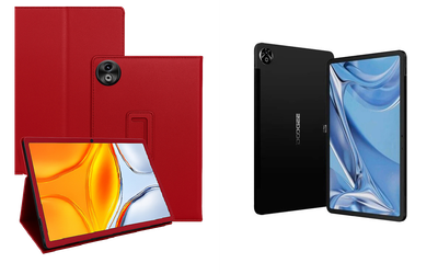 Чехол-подставка CRAYTON для DOOGEE T20 Ultra – стиль, защита и ручная сборка, цвет Красный