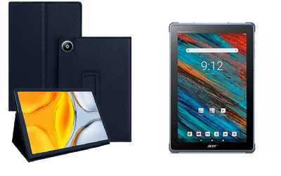 Чехол-подставка CRAYTON для Acer Enduro EUT310A-11A – стиль, защита и ручная сборка, цвет Синий тм