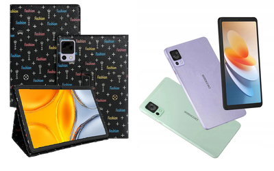 Чехол-подставка CRAYTON для DOOGEE T20 Mini, T20 Mini Pro – стиль, защита и ручная сборка, цвет Фэшн черный