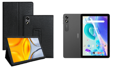 Чехол-подставка CRAYTON для UMIDIGI G2 Tab – стиль, защита и ручная сборка, цвет Крокодил