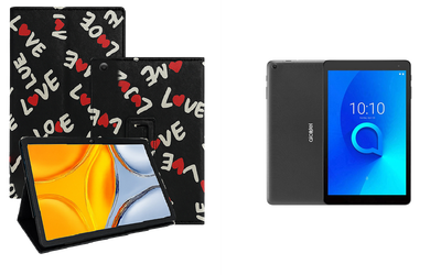 Чехол-подставка CRAYTON для Alcatel 1T 10 (8082) 10.1 – стиль, защита и ручная сборка, цвет Лав