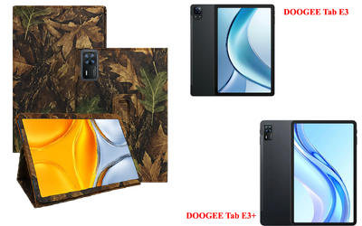Чехол-подставка CRAYTON для DOOGEE Tab E3, DOOGEE Tab E3+ – стиль, защита и ручная сборка, цвет Клен