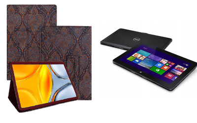 Чехол-подставка CRAYTON для Dell Venue 11 Pro 5130, 7130, 7139, 7140, 7145 – стиль, защита и ручная сборка, цвет Пестрый