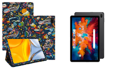 Чехол-подставка CRAYTON для Umidigi A11 TAB – стиль, защита и ручная сборка, цвет Космос