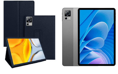 Чехол-подставка CRAYTON для DOOGEE T30, T30 Pro – стиль, защита и ручная сборка, цвет Синий тм