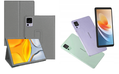 Чехол-подставка CRAYTON для DOOGEE T20 Mini, T20 Mini Pro – стиль, защита и ручная сборка, цвет Серый тм