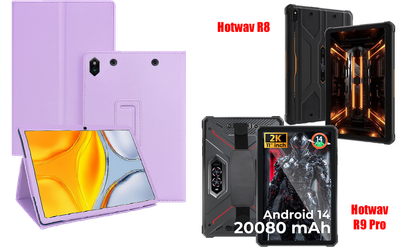 Чохол-підставка CRAYTON для Hotwav R8, Hotwav R9 Pro – стиль, захист і ручна збірка, колір Фіолетовий
