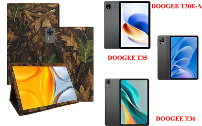 Чехол-подставка CRAYTON для DOOGEE T30E-A, T35, T36 – стиль, защита и ручная сборка, цвет Клен