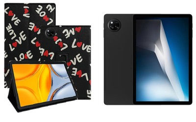 Чехол-подставка CRAYTON для DOOGEE Tab A9 Pro+ – стиль, защита и ручная сборка, цвет Лав