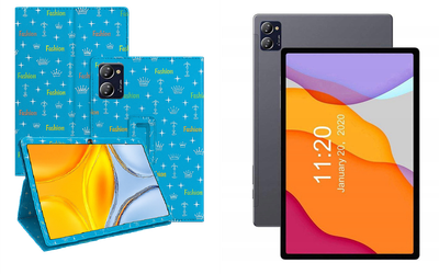 Чохол-підставка CRAYTON для CHUWI HiPad X Pro, HiPad XPro (2022) – стиль, захист і ручна збірка, колір Фешн синій