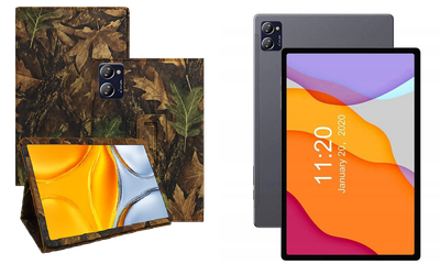 Чехол-подставка CRAYTON для CHUWI HiPad X Pro, HiPad XPro (2022) – стиль, защита и ручная сборка, цвет Клен
