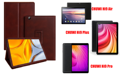 Чехол-подставка CRAYTON для CHUWI Hi9 Air, Hi9 Plus, Hi9 Pro – стиль, защита и ручная сборка, цвет Карминовый
