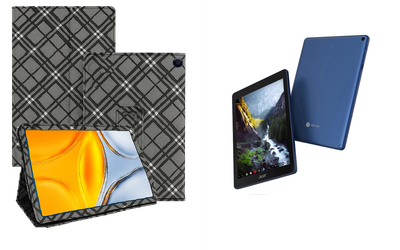 Чехол-подставка CRAYTON для Acer Chromebook Tab 10 – стиль, защита и ручная сборка, цвет Клетка