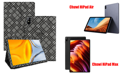 Чехол-подставка CRAYTON для Chuwi HiPad Air, HiPad Max – стиль, защита и ручная сборка, цвет Клетка