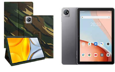 Чехол-подставка CRAYTON для Blackview Tab 70 – стиль, защита и ручная сборка, цвет Сахара