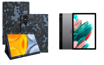 Чехол-подставка CRAYTON для UMIDIGI Tab A13 – стиль, защита и ручная сборка, цвет Хаки зима