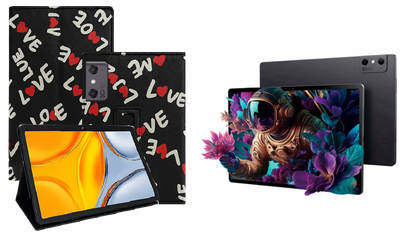 Чехол-подставка CRAYTON для ZTE Nubia Pad 3D – стиль, защита и ручная сборка, цвет Лав