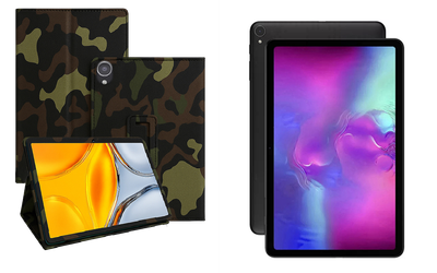 Чехол-подставка CRAYTON для ALLDOCUBE iPlay 40, iPlay 40 PRO – стиль, защита и ручная сборка, цвет Хаки тм