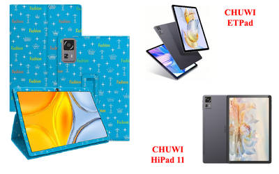 Чохол-підставка CRAYTON для CHUWI ETPad, CHUWI HiPad 11 – стиль, захист і ручна збірка, колір Фешн синій