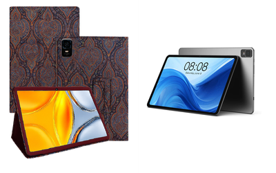Чохол-підставка CRAYTON для Teclast T50 New 2023 – стиль, захист і ручна збірка, колір Пестрий