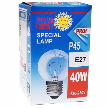 Лампа шарик SL40 40W P45 E27- S Smile light