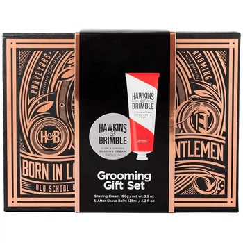 Набор для бритья Hawkins & Brimble Grooming Gift Set (Shave Cream & AfterShave Balm)