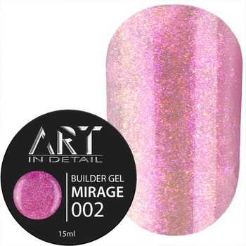 Гель для нарощування нігтів ART Builder Gel MIRAGE №002 15 мл