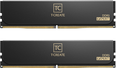 Pamięć RAM Team Group DDR5-6000 65536MB PC5-48000 (Kit of 2x32768) T-CREATE EXPERT Black (CTCED564G6000HC34BDC01)