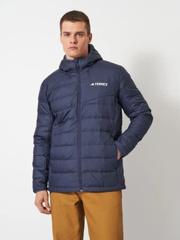 Пуховик короткий чоловічий Adidas Terrex Multi Light JZ9972 L Синій (4068809530933)
