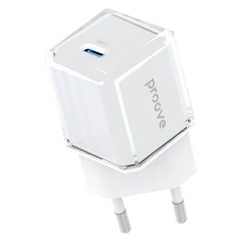 Мережевий зарядний пристрій Proove Pure GaN QC PD 30W USB-C White (6901117304712)