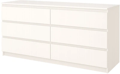 Комод MEBLIBUD STELLA з ящиками 140 х 40 х 80 см Білий (2203863600013)