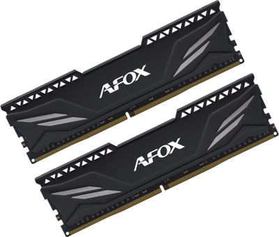 Оперативна память AFOX DDR4-3200 65536MB PC4-25600 (Kit of 2x32768) Gaming Black (AFLD464PX1CADB)