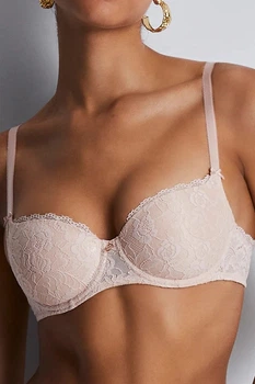 Бюстгальтер уплотненная чашка Aubade 2KN04 Nude D'Ete 75G бежевый