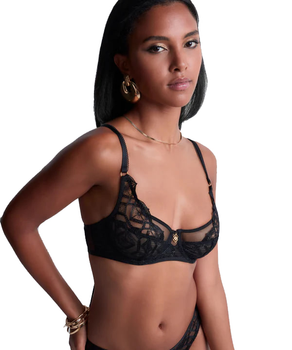Бюстгальтер Soft Aubade 5BN13 black 80F черный