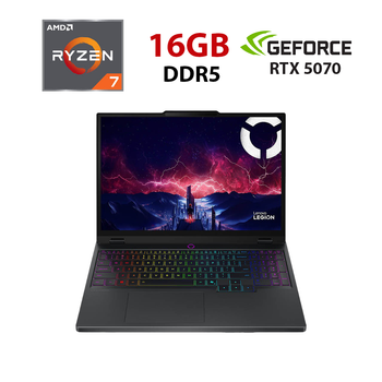 Игровой ноутбук Lenovo Legion 15AKP10 / 15.1" (2560x1600) OLED / Ryzen AI 7 350 (8 (16) ядер по 2.0 - 5.0 GHz) / 16 GB DDR5 / 960 GB SSD / nVidia GeForce RTX 5070, 8 GB GDDR7, 128-bit / WebCam б/у