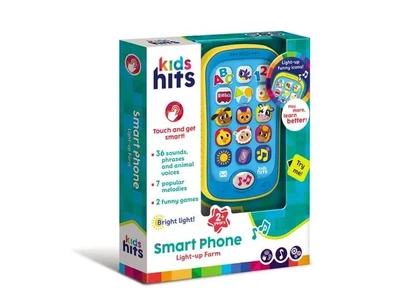 Іграшка Smart phone Kids hits Музичний розвиваючий телефон "Яскрава ферма" (KH03/003)