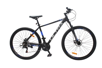 Велосипед CrossBike ULTRA 29" 19" Чорний-Синій