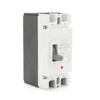 Двухполюсный автомат постоянного тока MCCB JSM1-250L/2300 250A DC500-800V 6kA