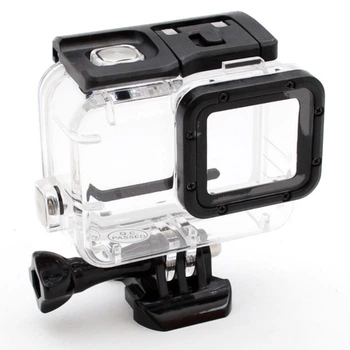 Аквабокс подводный корпус кейс для GoPro Hero 5/6/7 для дайвинга, снорклинга 40M (68120)