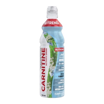 Напій з карнітином Nutrend Carnitine Activity Drink with Magnesium, 750 мл газований - Бузина-м'ята